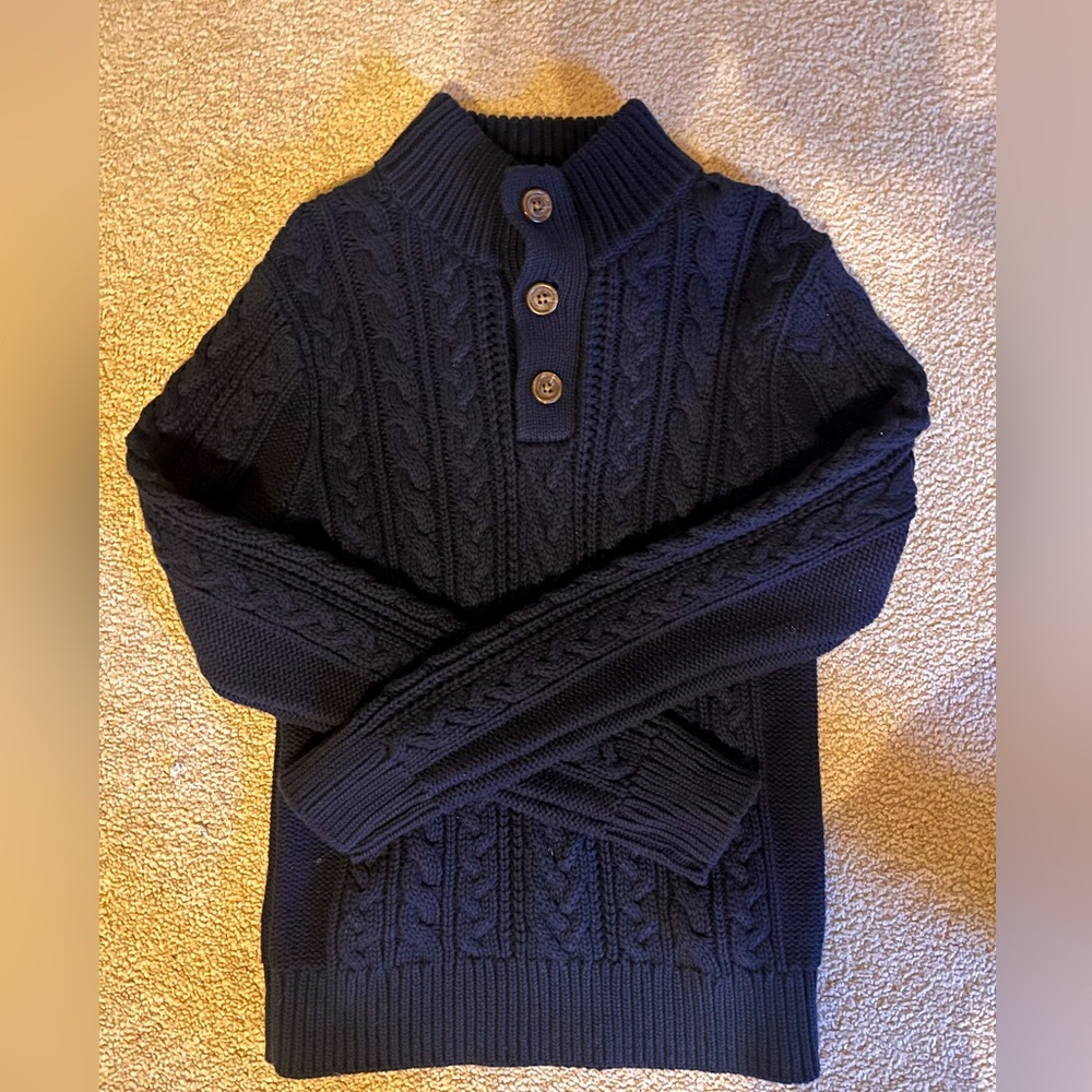 Gap Cable Mockneck Knit Sweater